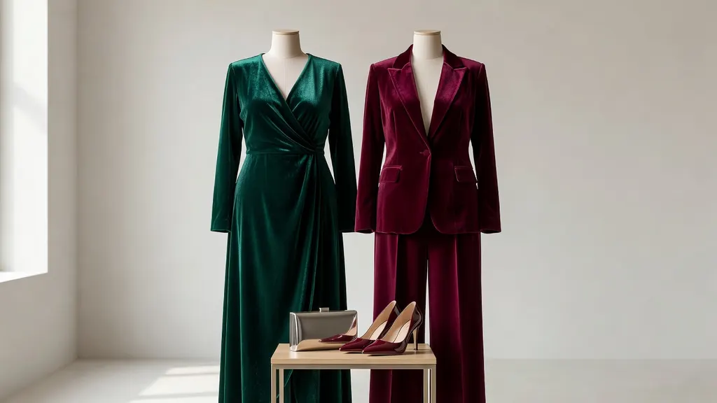 Aksamit w odświętnych stylizacjach plus size