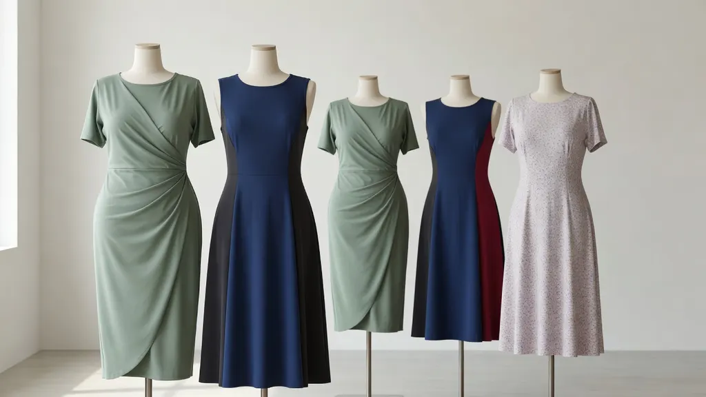 Sukienki wyszczuplające brzuch i biodra – pomysły dla pań plus size